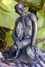 Male Nude Ceramic Sculpture