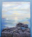 Dolphins Oil Painting