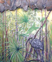 Tropical Forest Oil Painting