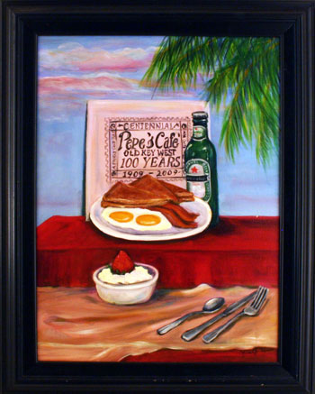 Pepe's Cafe Still Life Painting