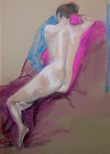 Reclining Nude Painting
