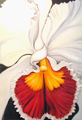 Orchid Painting