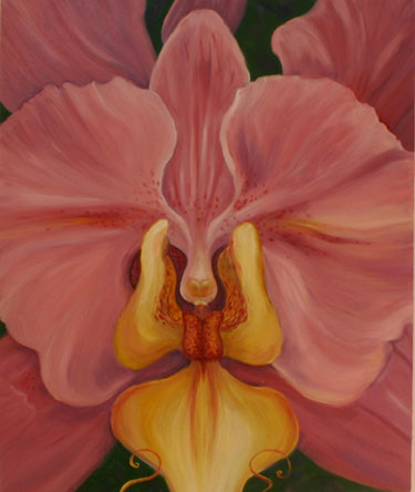 Orchid Painting