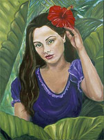 Milanie Oil Portrait