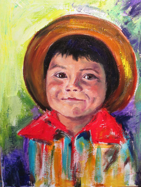 Guatemalan Boy Portrait