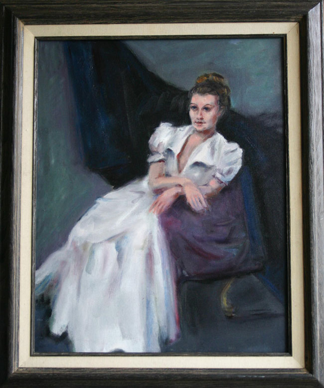 Woman Oil Portrait