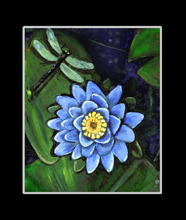 Lily Pad Matted Print