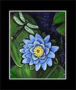 Lily Pad Flower Print