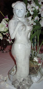 Standing Mermaid Sculpture