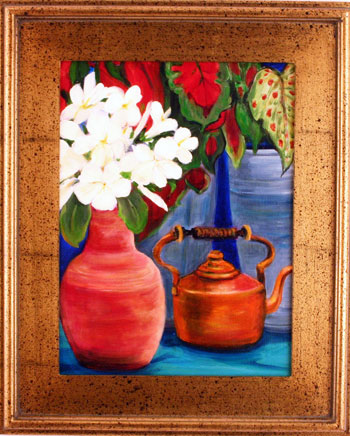 Flowers Still Life Painting