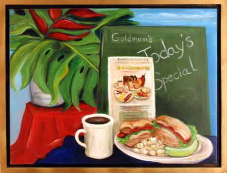 Goldman's Deli Still Life Painting