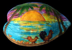 Painted Coconut