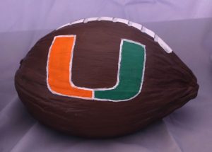 Sports Team Painted Coconut