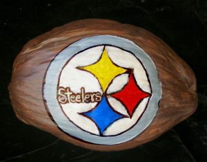 Sports Team Painted Coconut