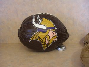 Sports Team Painted Coconut
